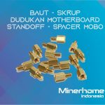 Baut Screw Skrup Dudukan / Tatakan Motherboard