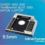 Caddy HDD/SSD DVD Room Slot Pengganti Hardisk