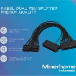 Kabel Dual PSU ATX 24 Pin Motherboard