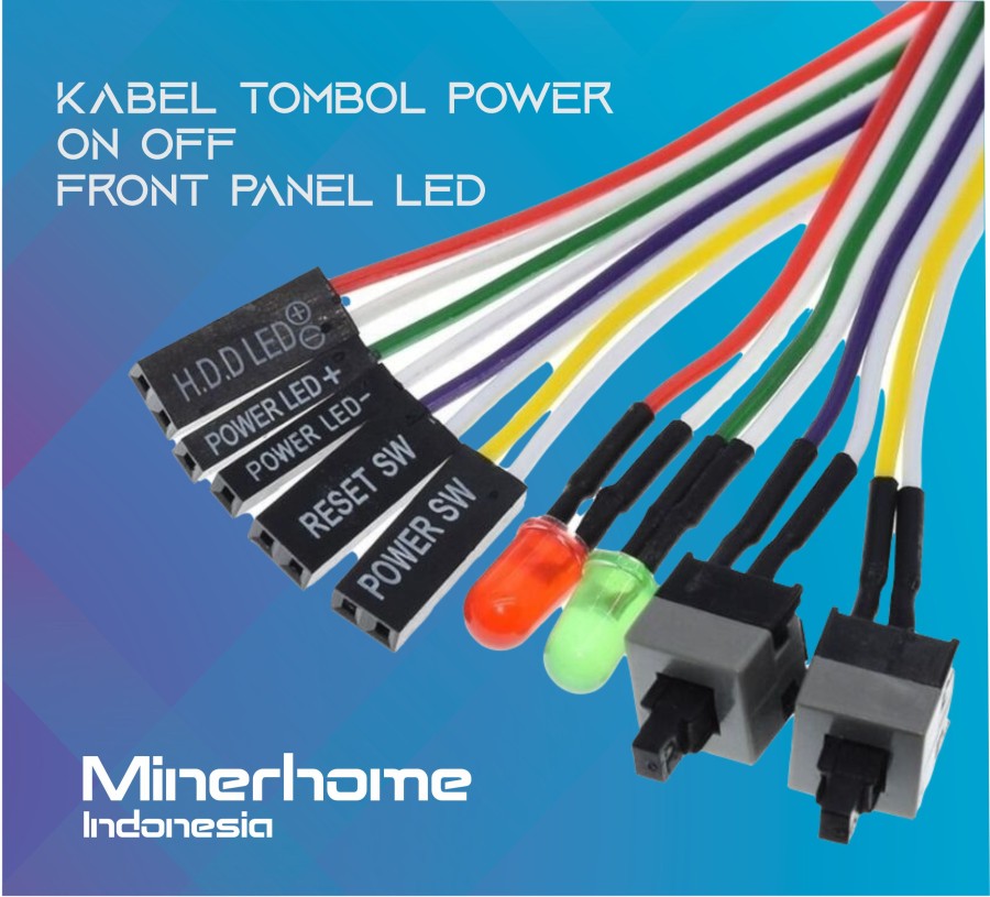 Tombol Power PC Front Panel