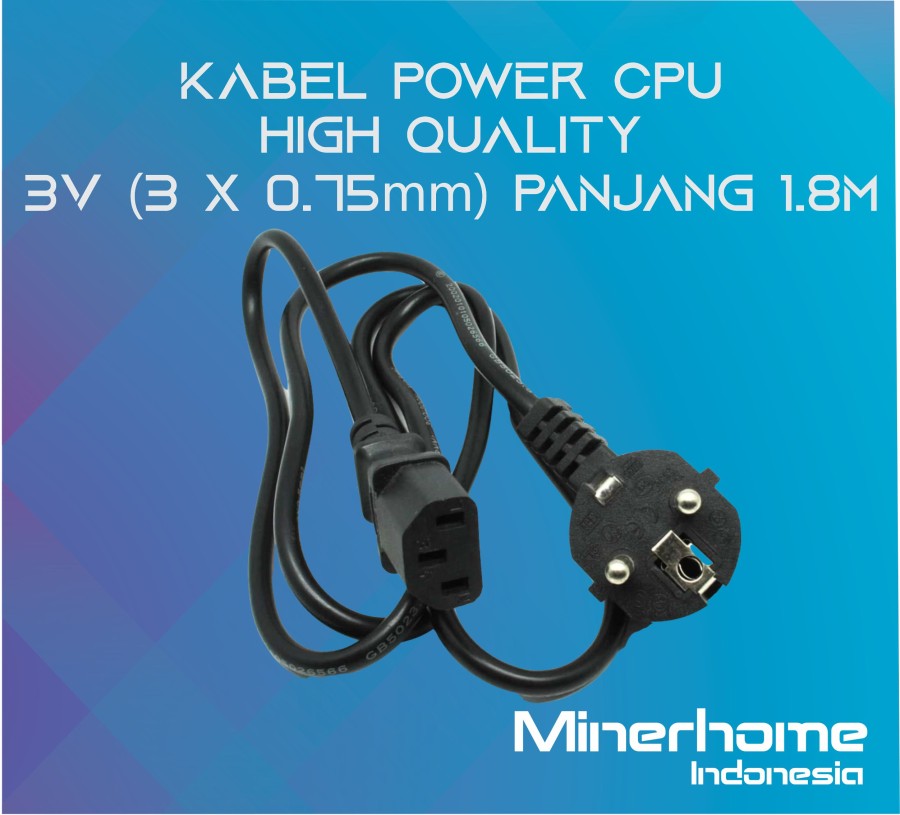 Kabel Power CPU High Quality 3v 3×0.75mm