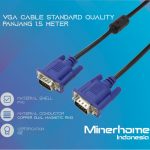Kabel VGA Standard High Quality 3+2 1.5M