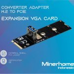 Converter M2 NGFF to PCIE Expansion VGA Card