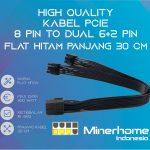 [High Quality] PCIE Splitter 8 Pin to Dual 6+2 Pin Cabang VGA Mining