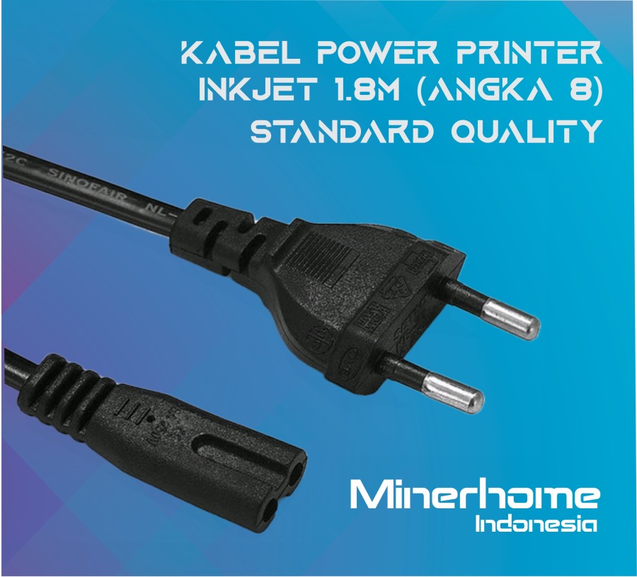 Kabel Power Printer Inkjet 1.8m Standard