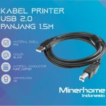 Kabel USB 2.0 Printer Type A Male to Type B Male – 3 Meter