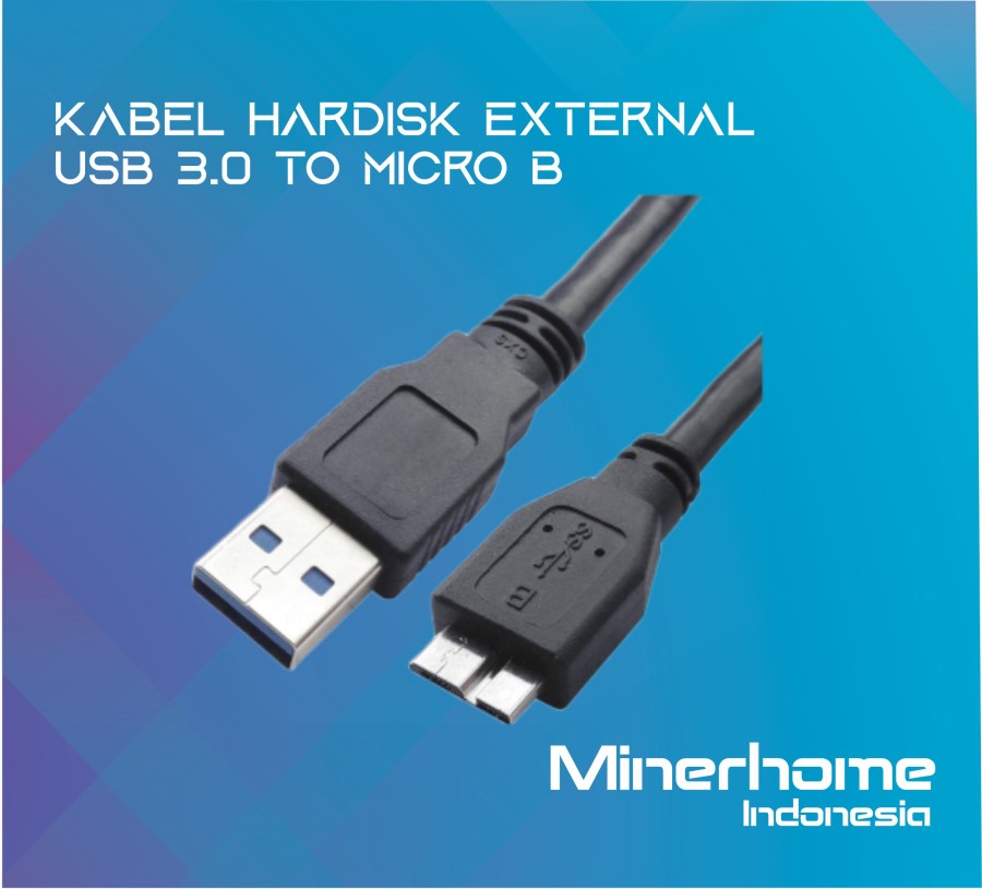 Kabel Hardisk External USB 3.0 to Micro B