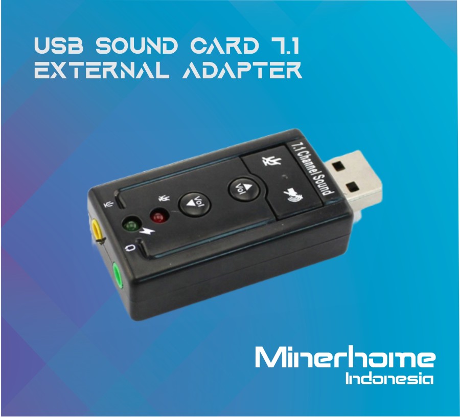 USB Audio Sound Card 7.1 High Quality