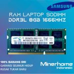 Memory RAM Laptop SODIMM DDR3L 8GB PC12800 1666Mhz