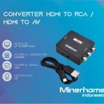 Converter Adapter HDMI to RCA / HDMI to AV High Quality