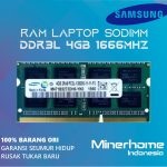 Memory RAM Laptop SODIMM DDR3L 4GB PC12800 1666Mhz