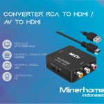 Converter Adapter RCA to HDMI / AV to HDMI High Quality