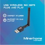 USB Wifi 150 Mbps Receiver Adapter Wireless