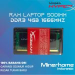 Memory RAM Laptop SODIMM DDR3 4GB PC12800 1666Mhz