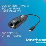 Type C To LAN Ethernet Gigabit Adapter Up To 1 Gbps