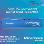 Memory RAM PC LONGDIMM DDR3 8GB PC12800 1666Mhz