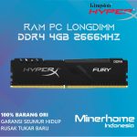 Memory RAM PC LONGDIMM DDR4 4GB 2666Mhz PC21300