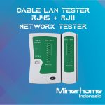 LAN Tester RJ45+RJ11 Alat Penguji Kabel LAN