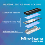 Heatsink SSD M.2 NVME Cooling