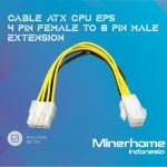 ATX EPS 4 pin Female To 8 pin Male Power CPU Converter Adapter/ATX EPS