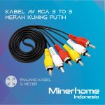 Kabel RCA 3 In 3 AV Audio Video