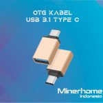 OTG Type C USB 3.1 A2 Adapter Konektor HP ke Flash Disk