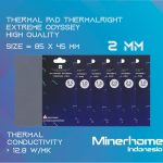 Thermal Pad Thermalright Odyssey 85 x 45 x 2mm CPU Processor VGA