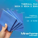 Thermal Pad 10cm x 10cm x 2mm CPU VGA Processor High Quality