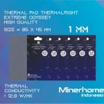 Thermal Pad Thermalright Odyssey 85 x 45 x 1mm CPU Processor VGA